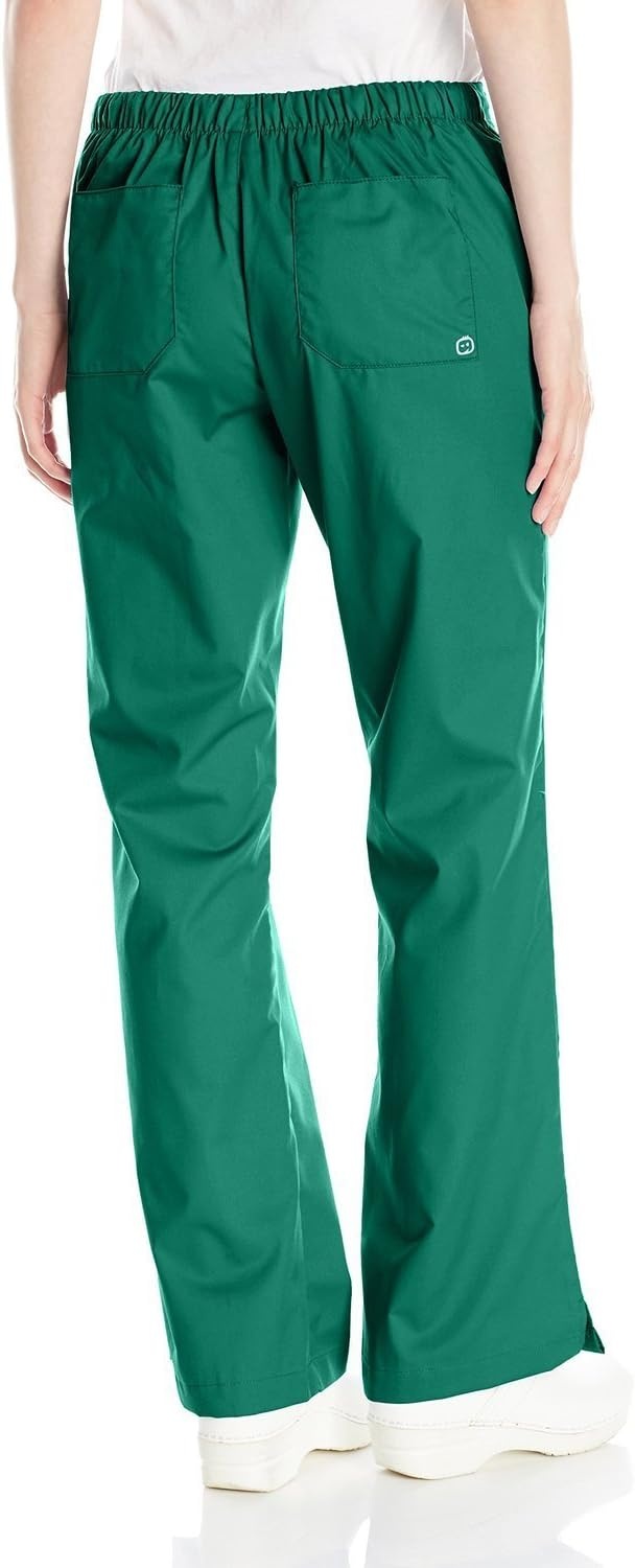 Wink Boundless Women’s Flare Leg Scrub Pant(Hunter)