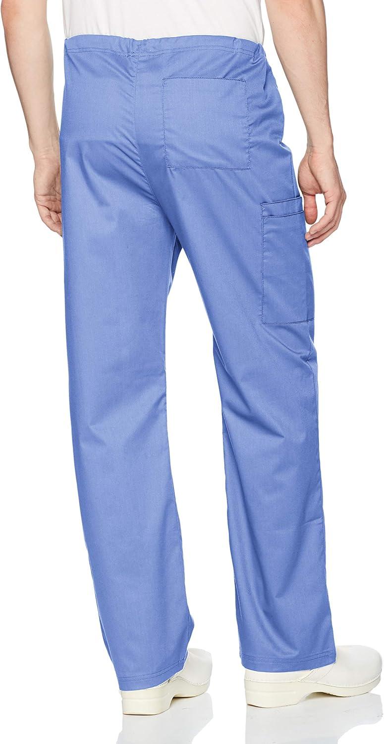 WonderWink Unisex-Adult Drawstring Cargo Pant(Ceil Blue)