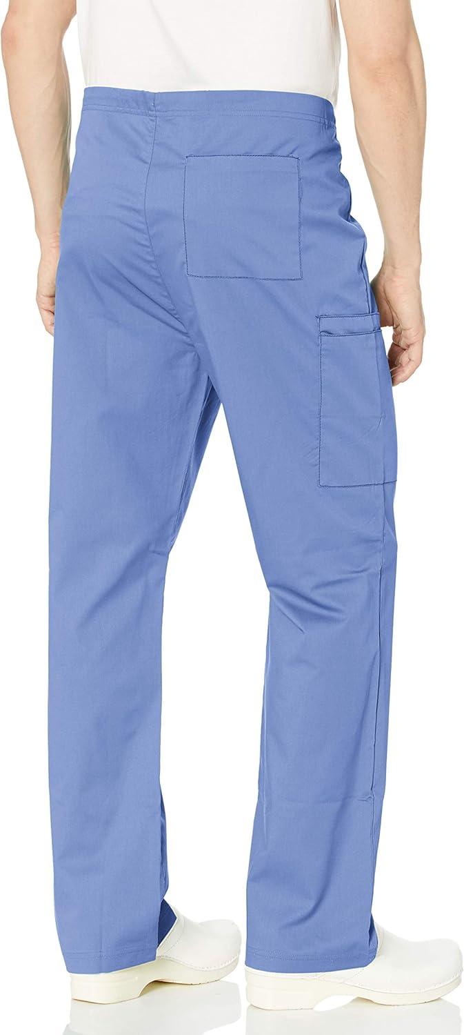 WonderWink Unisex-Adult Drawstring Cargo Pant(Ceil Blue)