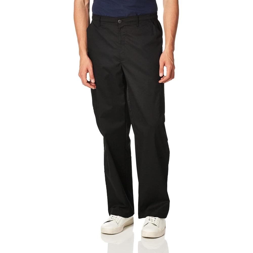 Wink WonderWORK Scrubs for Men, Cargo Scrub Pants(Black)