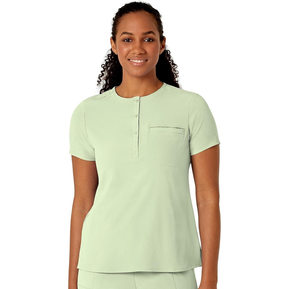 WonderWink Women’s Scrub Top(Fresh Mint)
