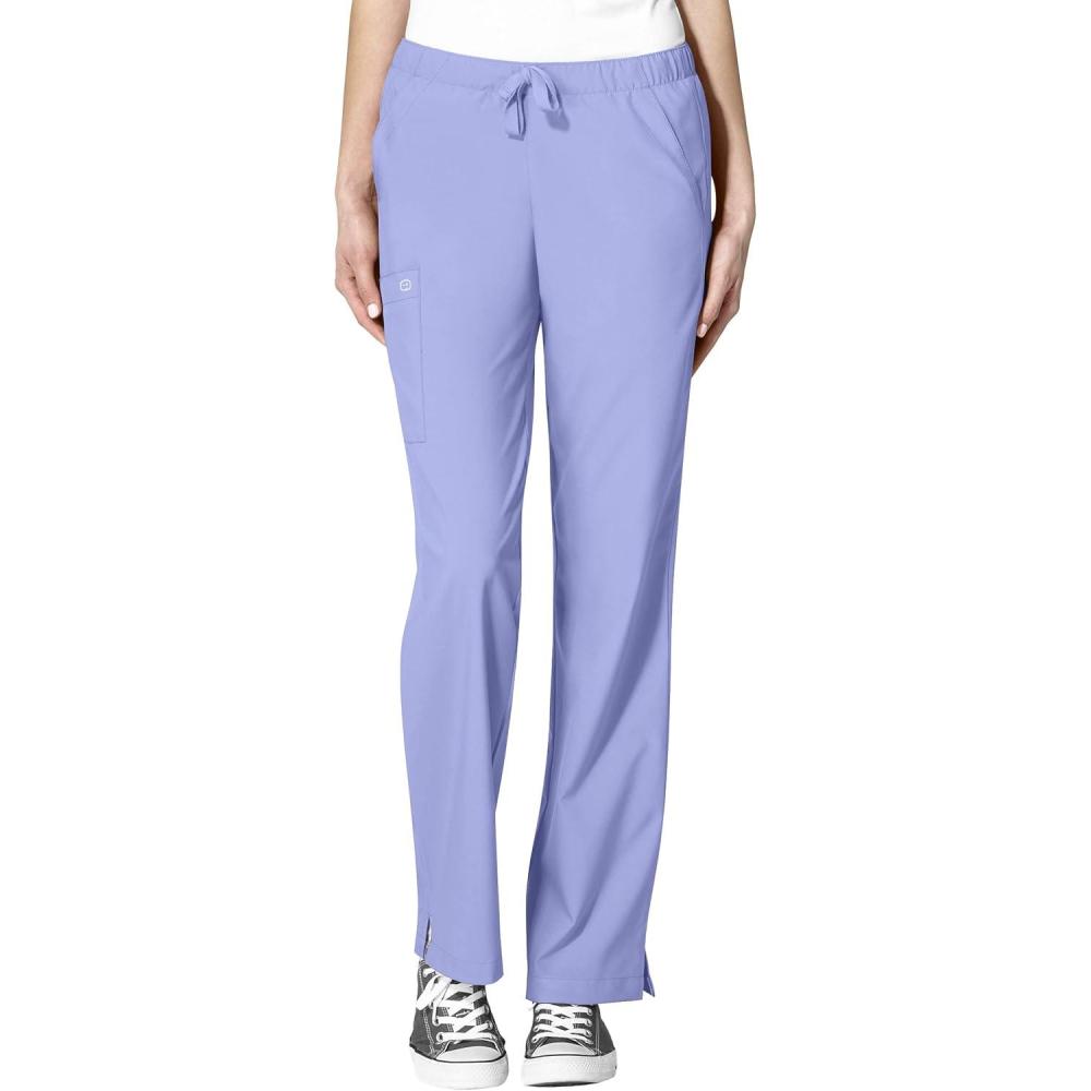 WonderWink Petite Women’s Drawstring Pant(Ceil)