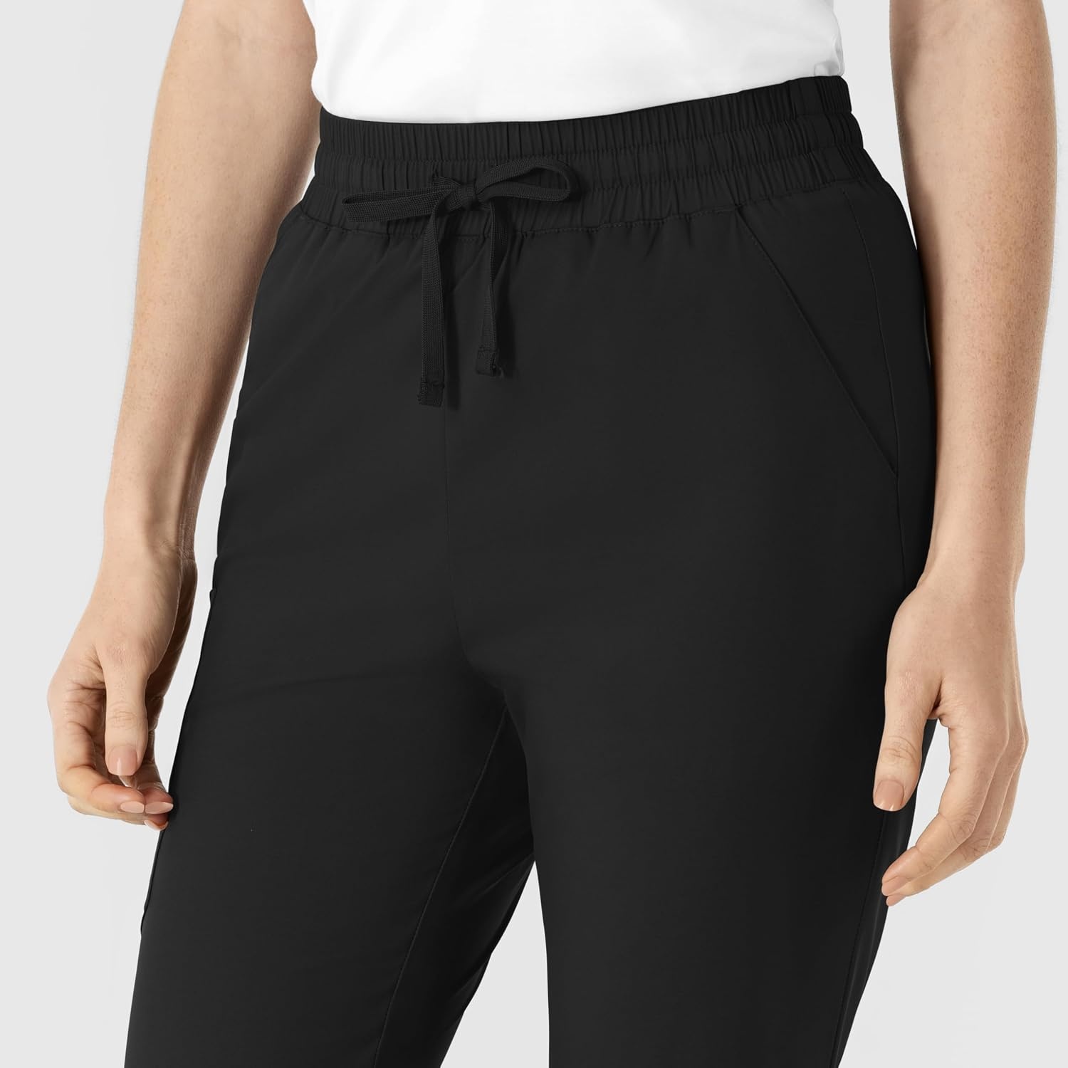 Wink Boundless Women’s Flare Leg Scrub Pant(Black)