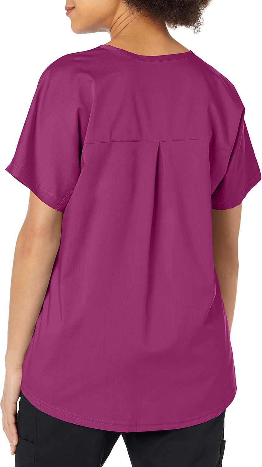 WonderWink Womens Women’s Dolman Scrub Top(Wine)