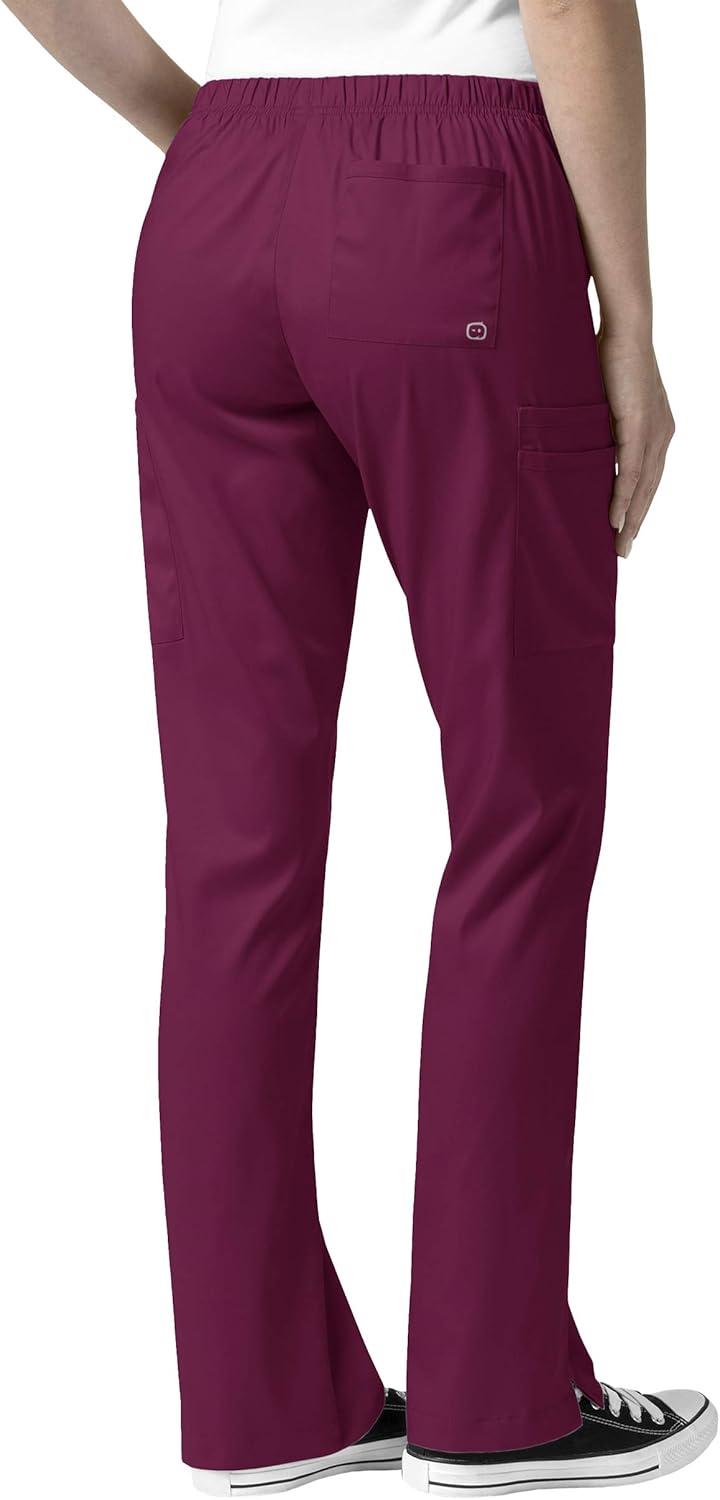 WonderWink Women’s Moderate Flare Leg Cargo Pant(Navy)