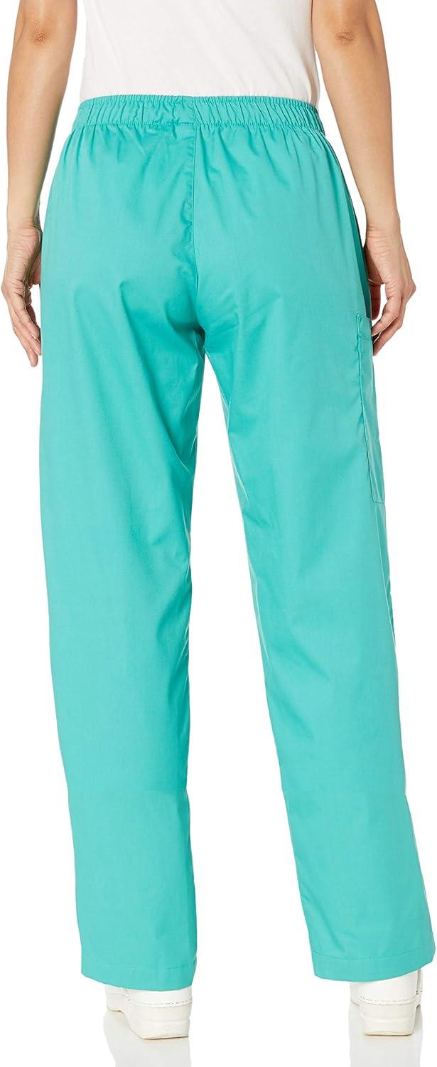 WonderWink Women’s Tall Wonderwork Women’s Pull-On Cargo Scrub Pant Tall(Surgical Green)
