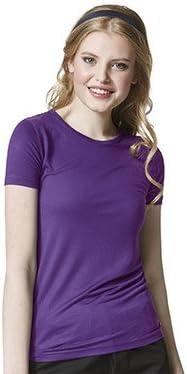 Layers Women’s Silky Knit Short Sleeve Tee(Royal)