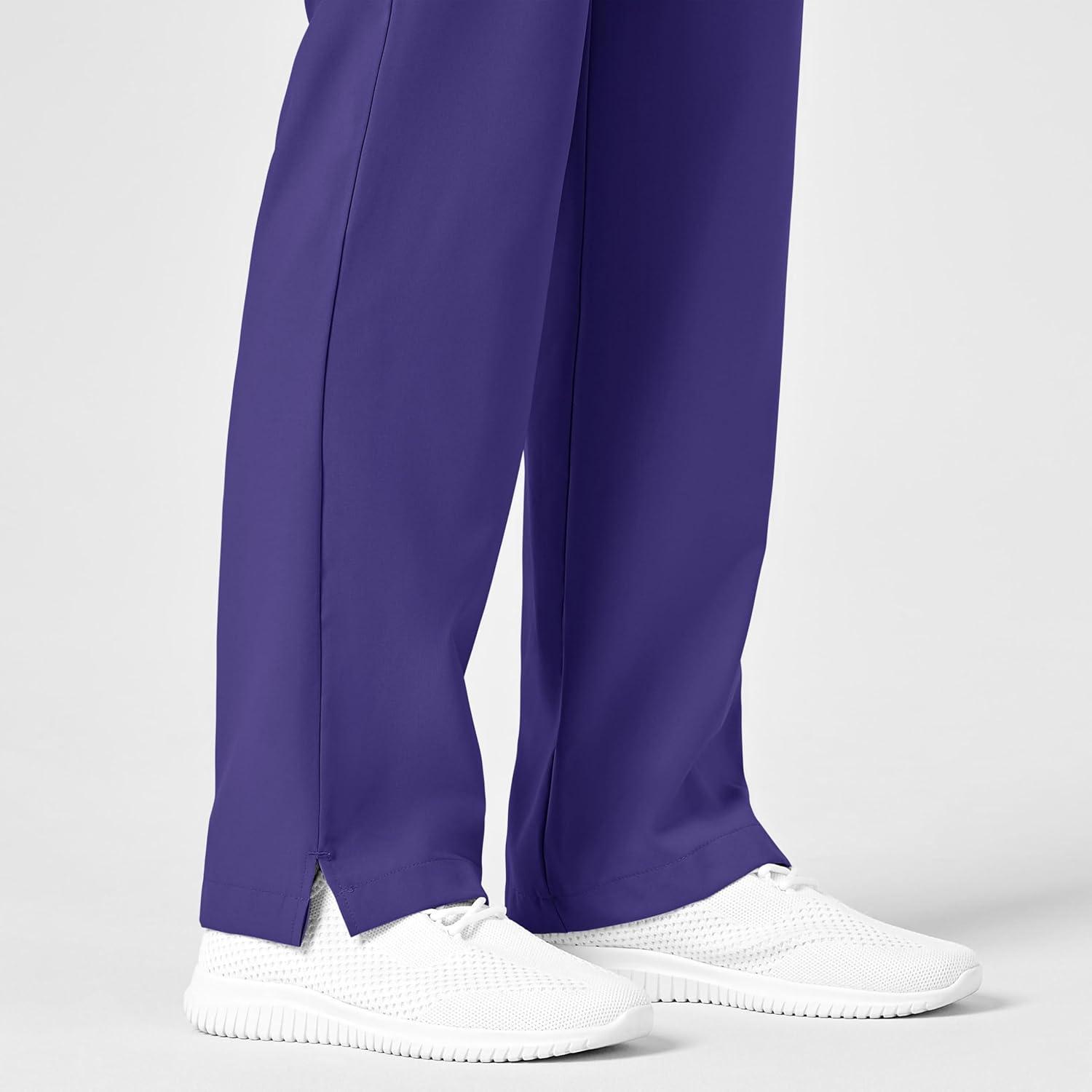 WonderWink Petite Women’s Drawstring Pant(Grape)