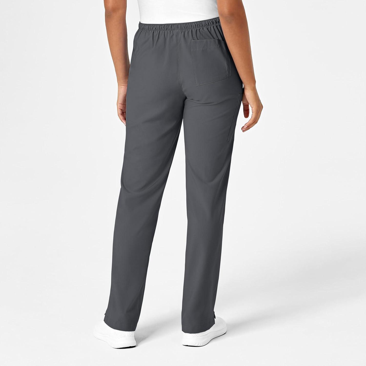 WonderWink Petite Women’s Drawstring Pant(Pewter)