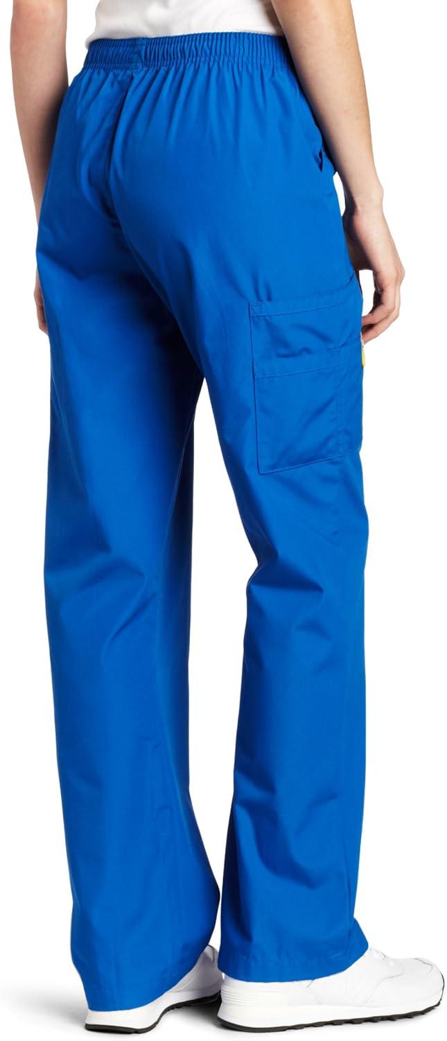 Wink Womens Quebec -Full Elastic Cargo Pant(Royal)
