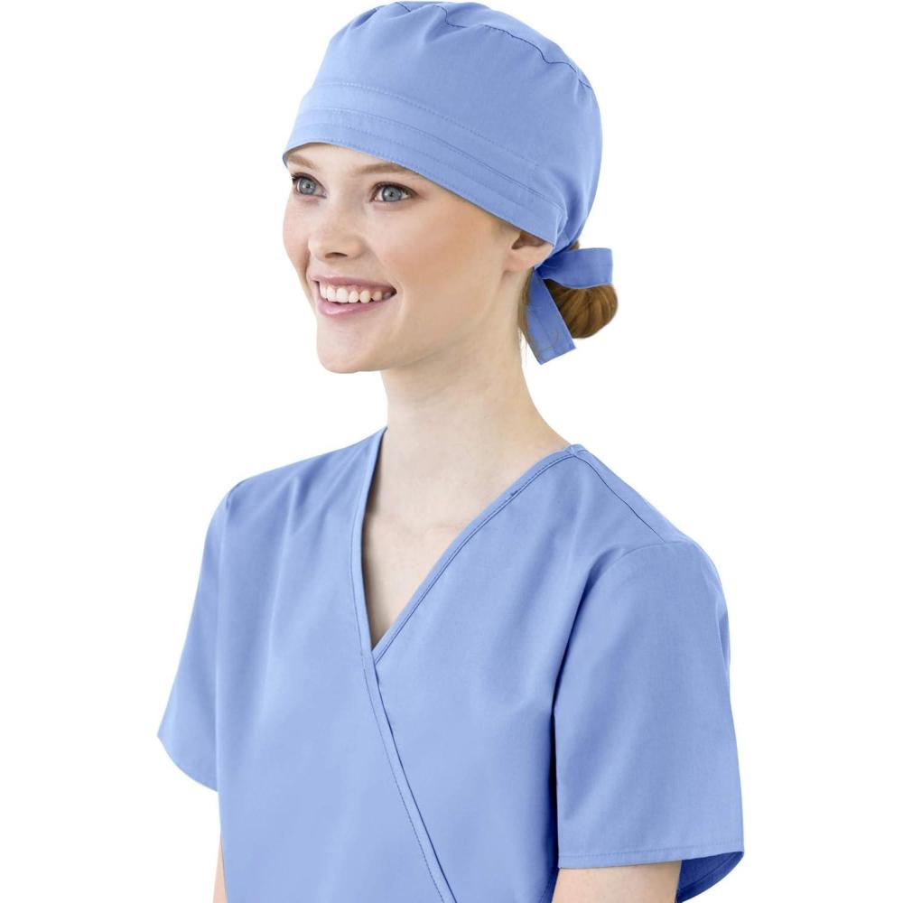 WonderWink Unisex Scrub Cap(Ceil Blue)