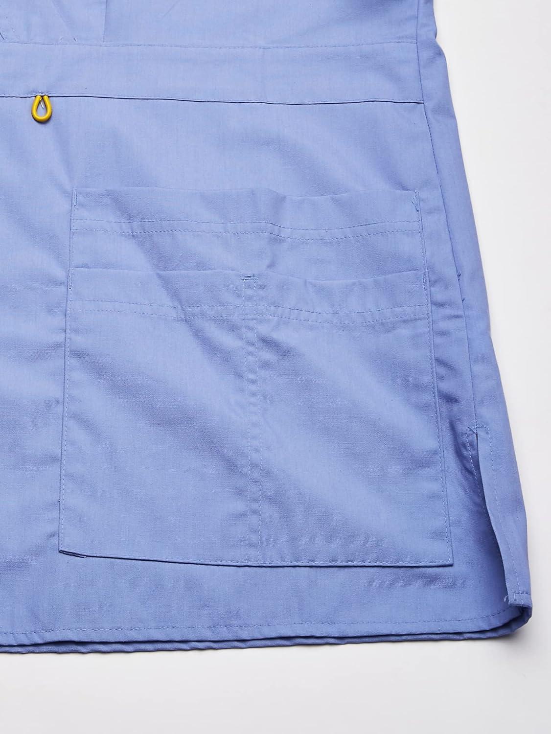 WonderWink Women’s Origins Golf Scrub Top(Ceil Blue)