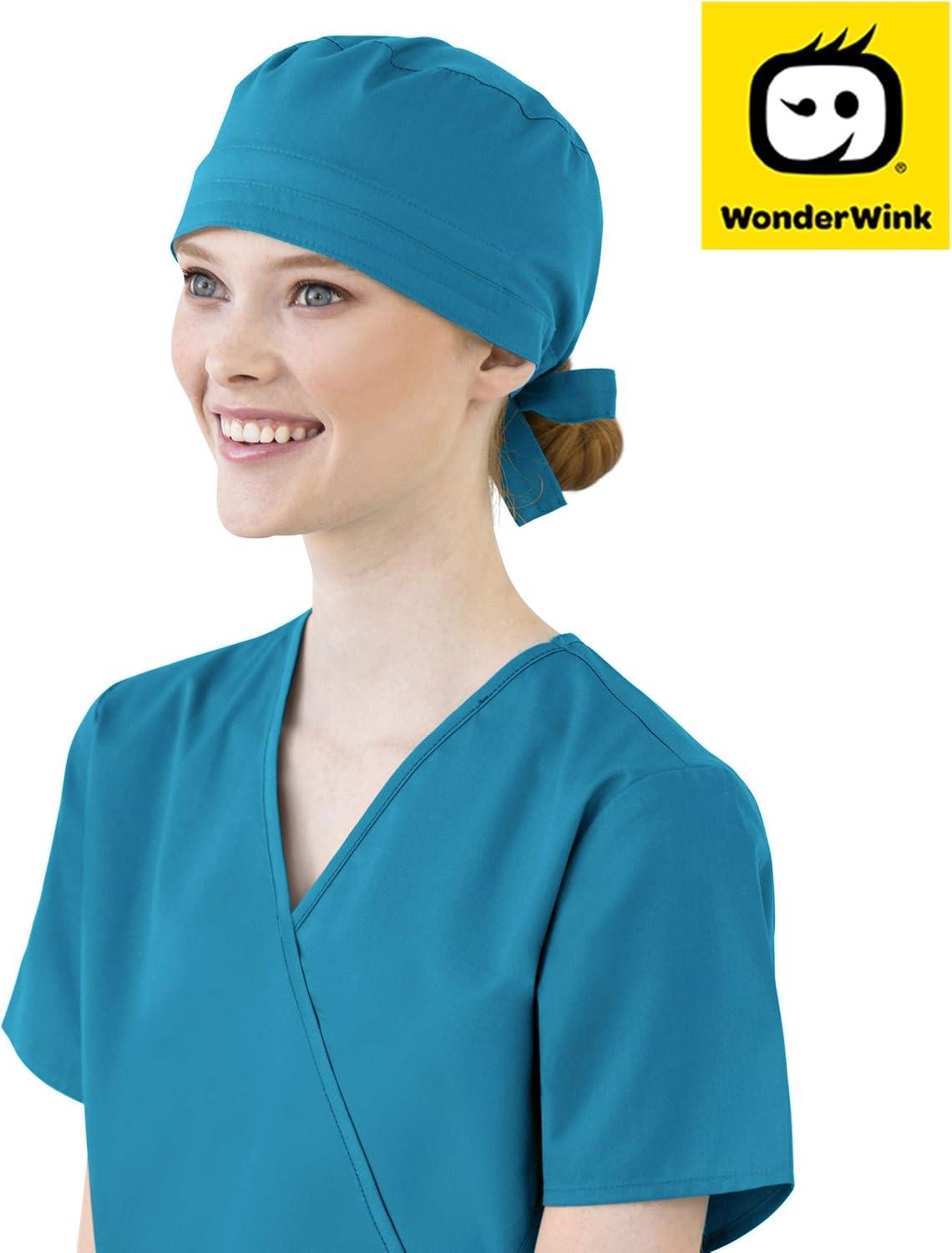 WonderWink Unisex Scrub Cap(Red)