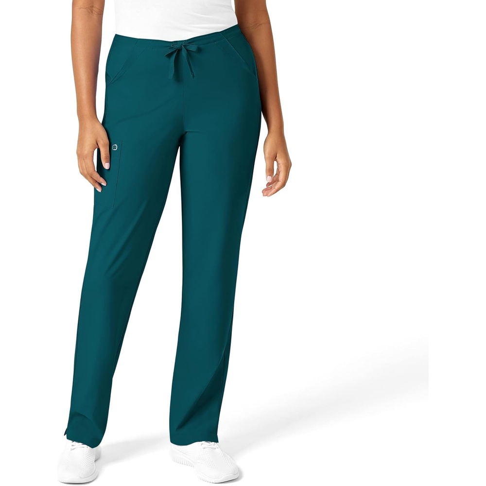 WINK W123 Women’s Drawstring Scrub Pant(Caribbean)