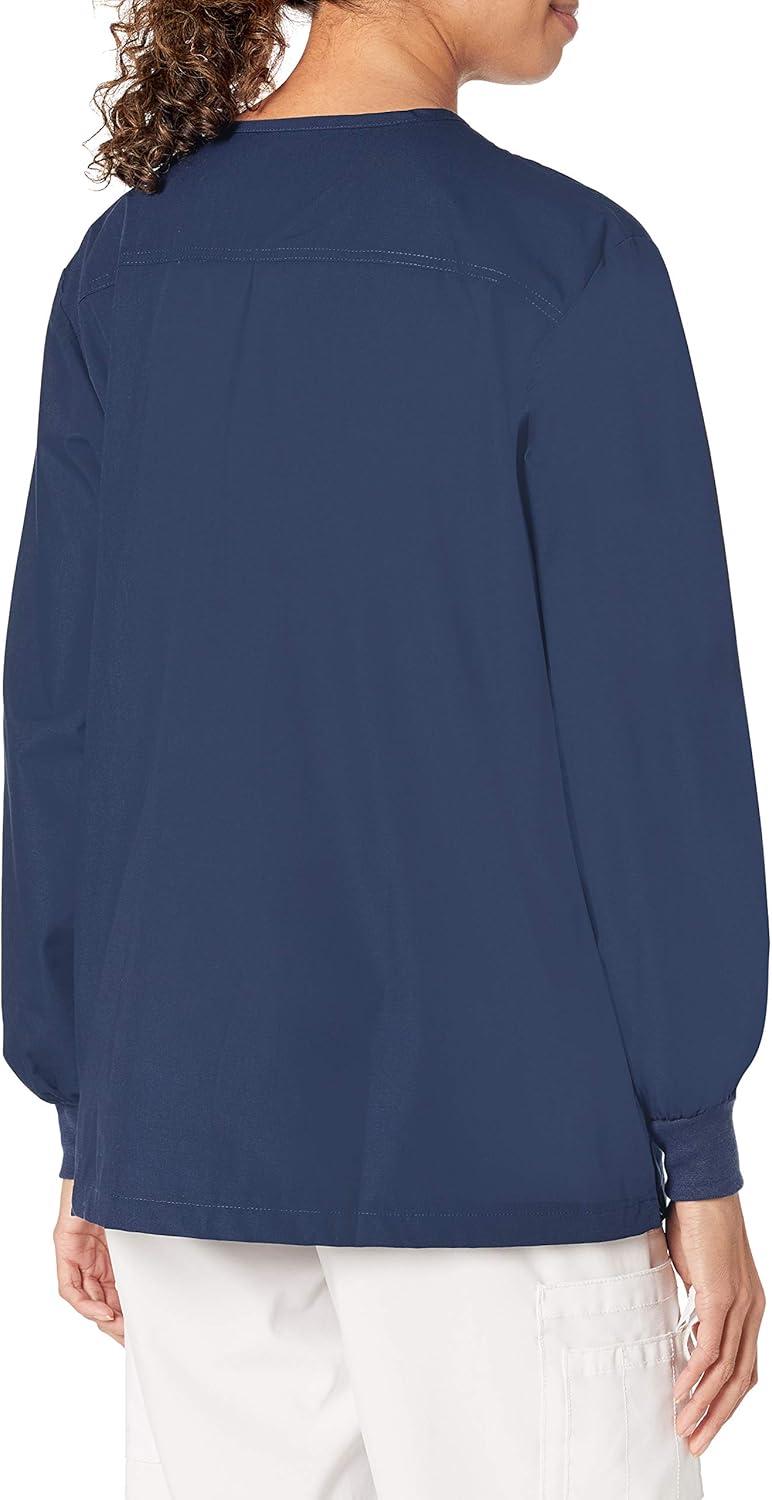 WonderWink Women’s Origins Delta Scrub Jacket(Navy)