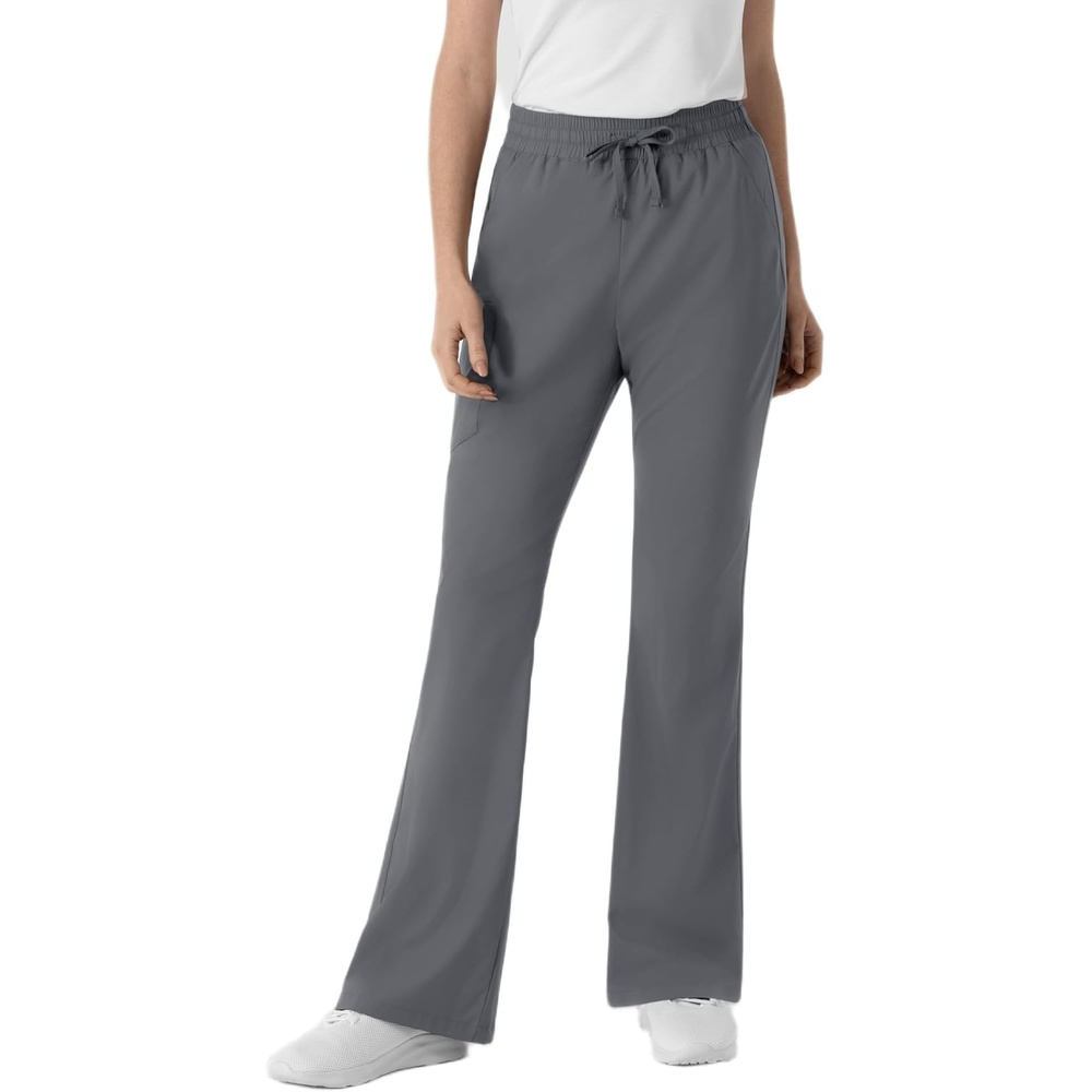 Wink Boundless Women’s Flare Leg Scrub Pant(Pewter)