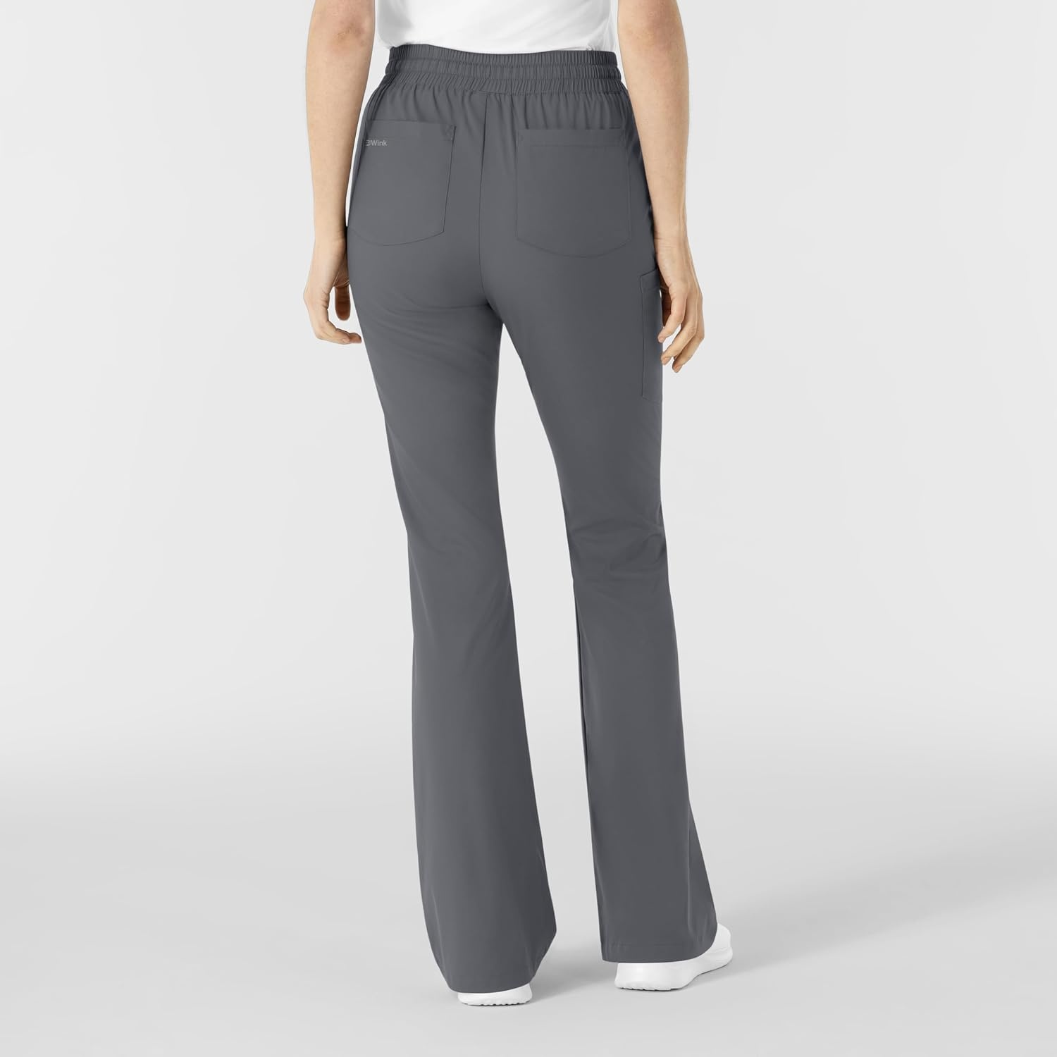 Wink Boundless Women’s Flare Leg Scrub Pant(Pewter)