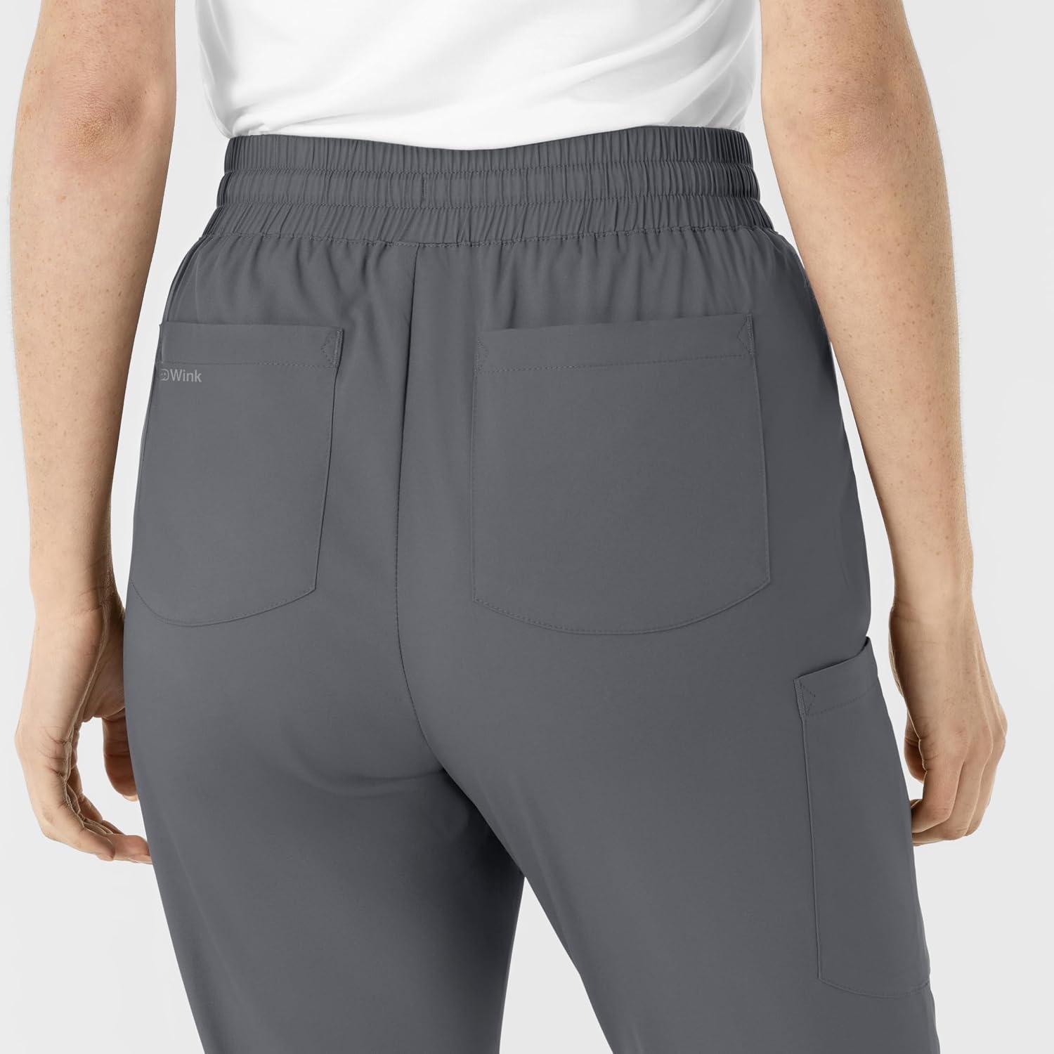Wink Boundless Women’s Flare Leg Scrub Pant(Pewter)