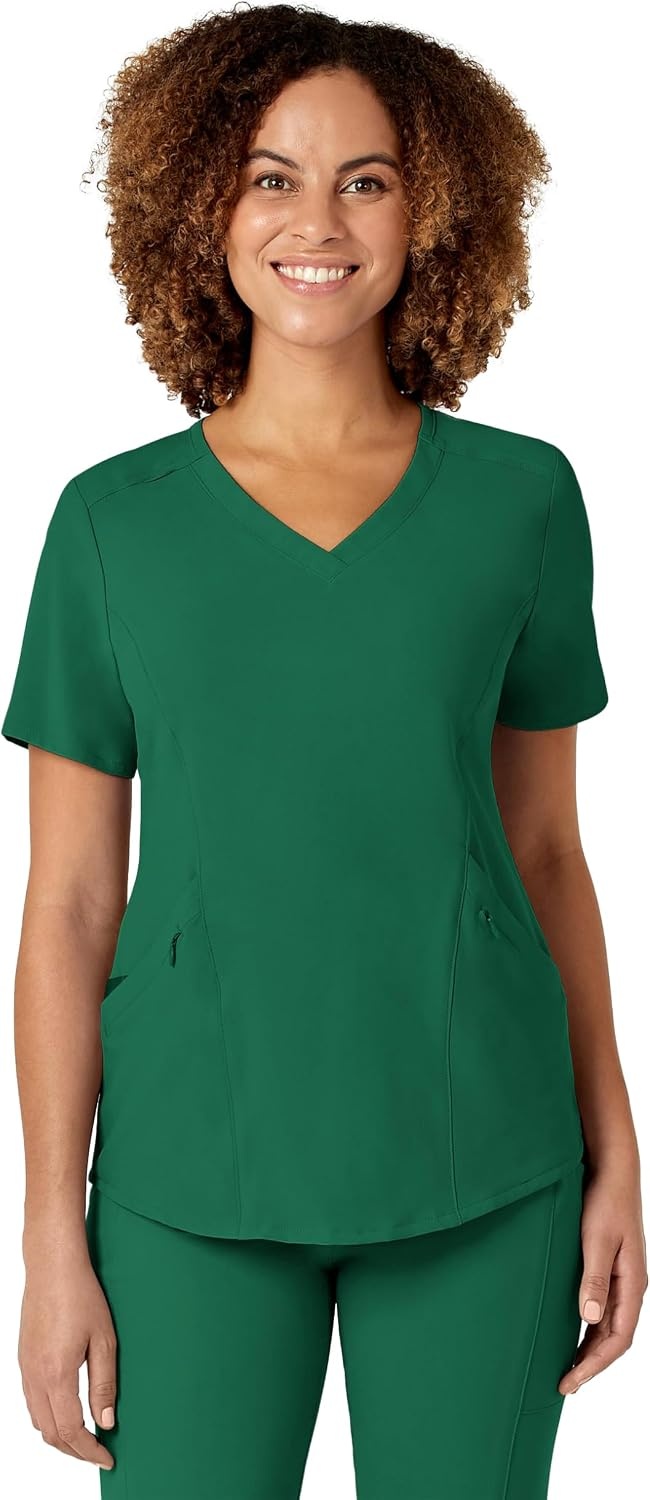 WonderWink Women’s Scrub Top(Hunter)
