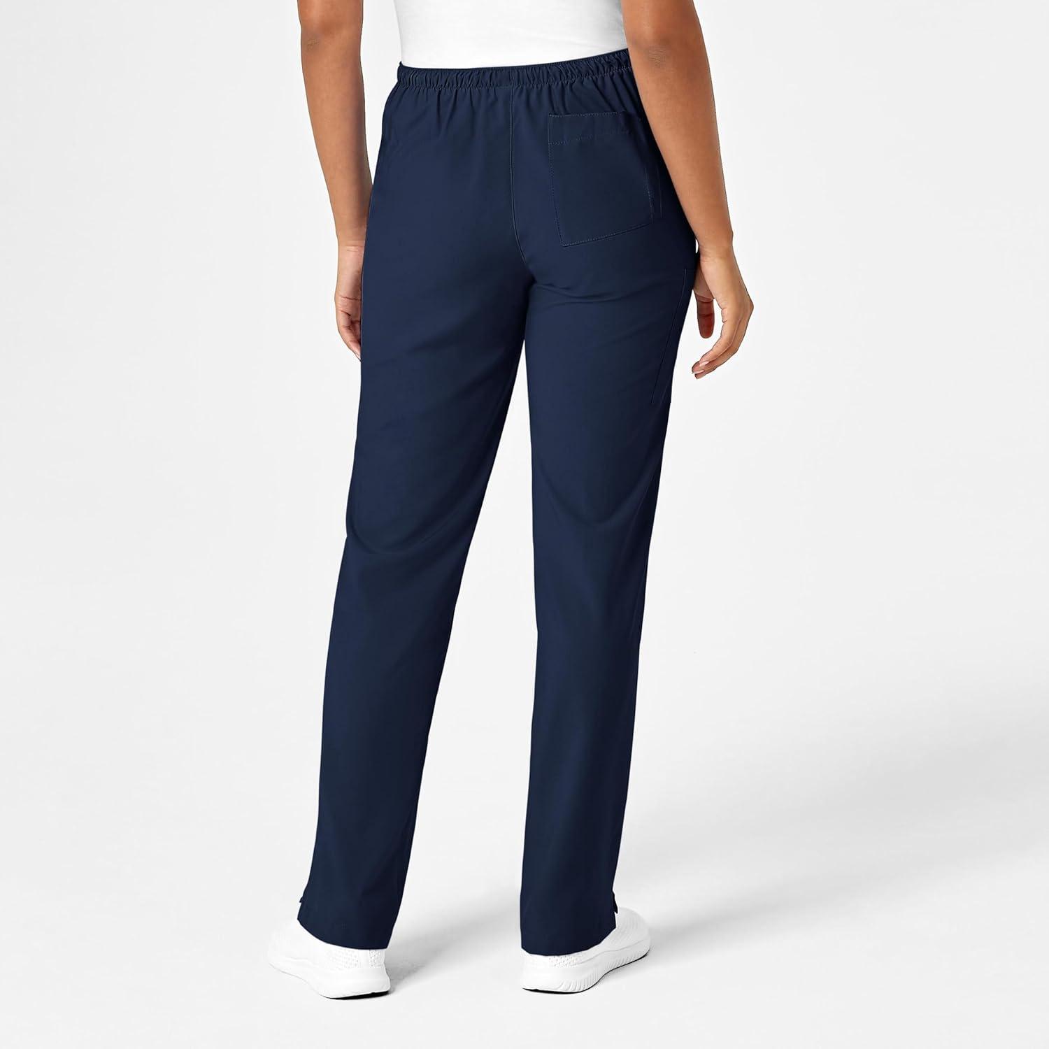 WonderWink Petite Women’s Drawstring Pant(Navy)