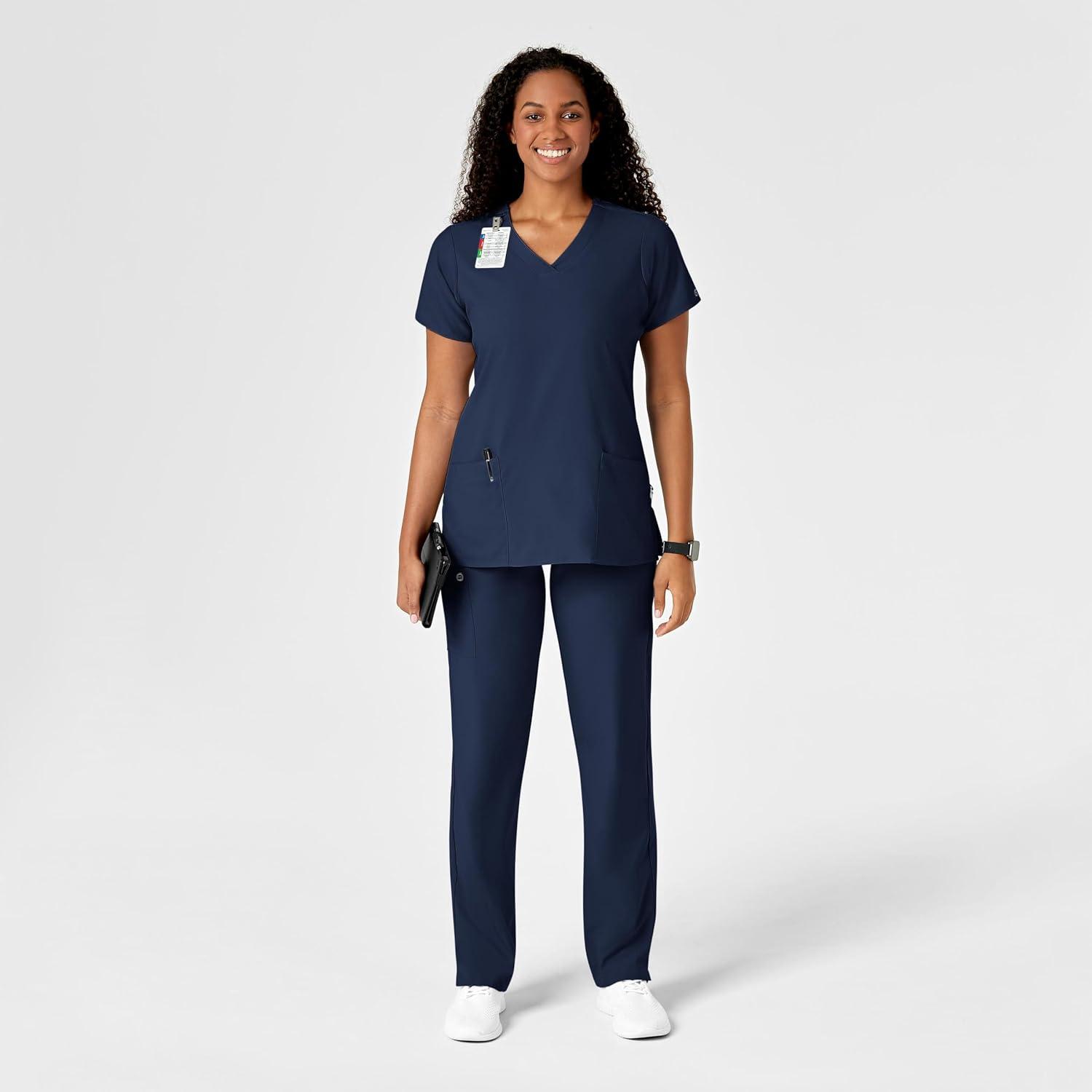 WonderWink Petite Women’s Drawstring Pant(Navy)