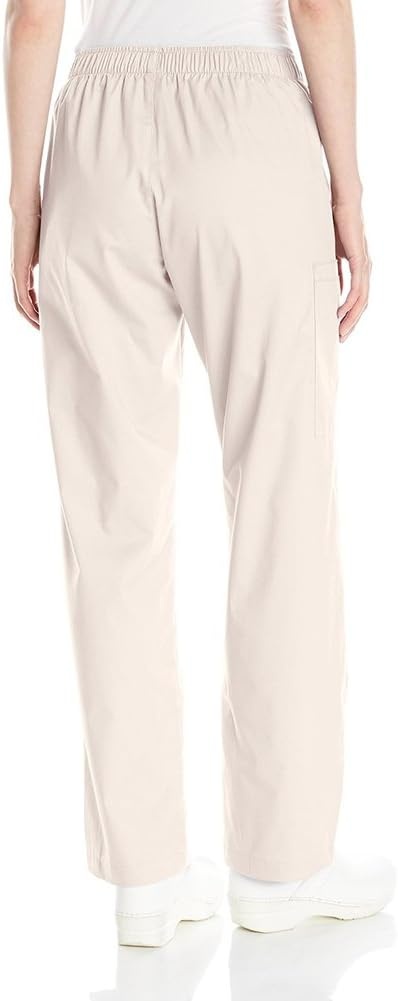WINK Origins Quebec -Women’s Full Elastic Cargo Scrub Pant(Khaki)