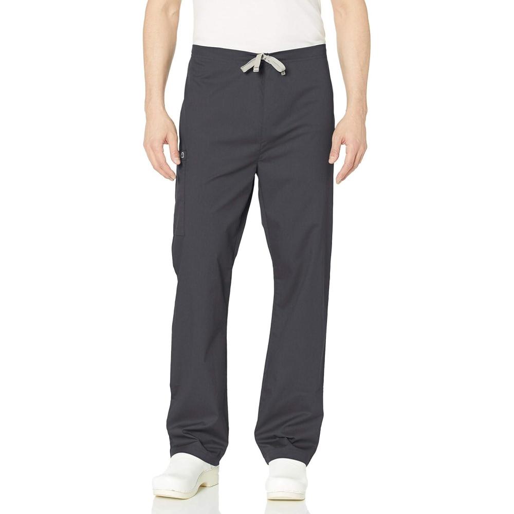 WonderWink Unisex-Adult Drawstring Cargo Pant(Pewter)