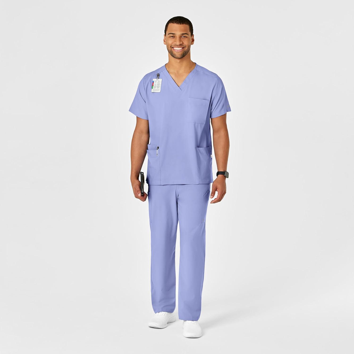 WonderWink Unisex-Adult Multi-Cargo Pant(Ceil Blue)