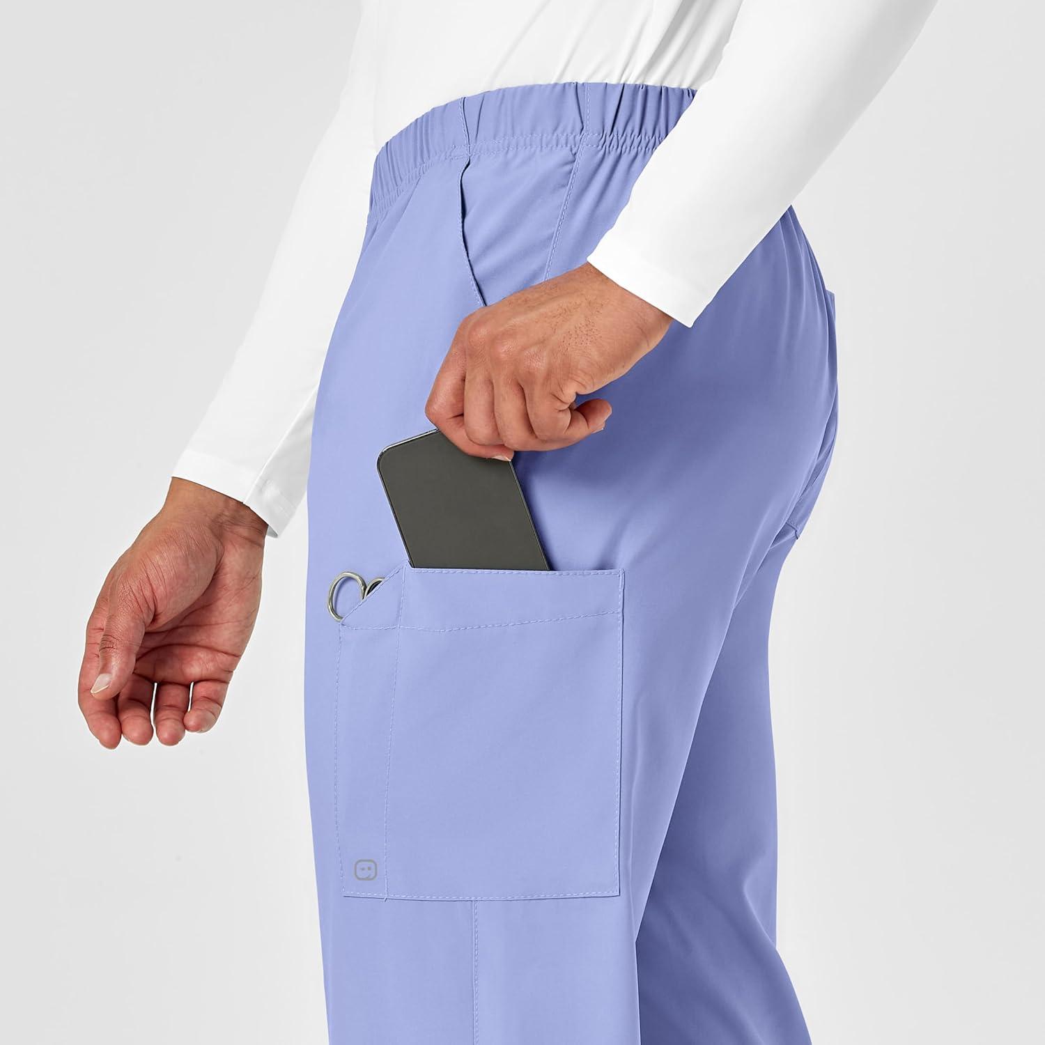 WonderWink Unisex-Adult Multi-Cargo Pant(Ceil Blue)