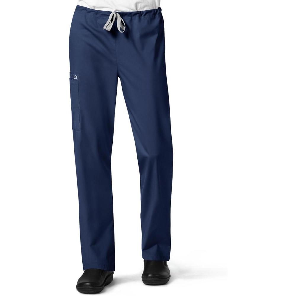 WonderWink Womens WonderWink Drawstring Cargo Pant(Navy)