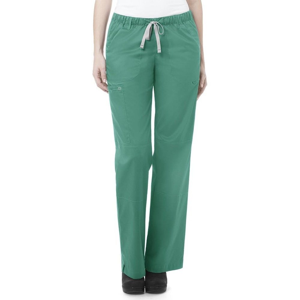 Wink WonderWORK Unisex Drawstring Cargo Scrub Pant(Surgical Green)