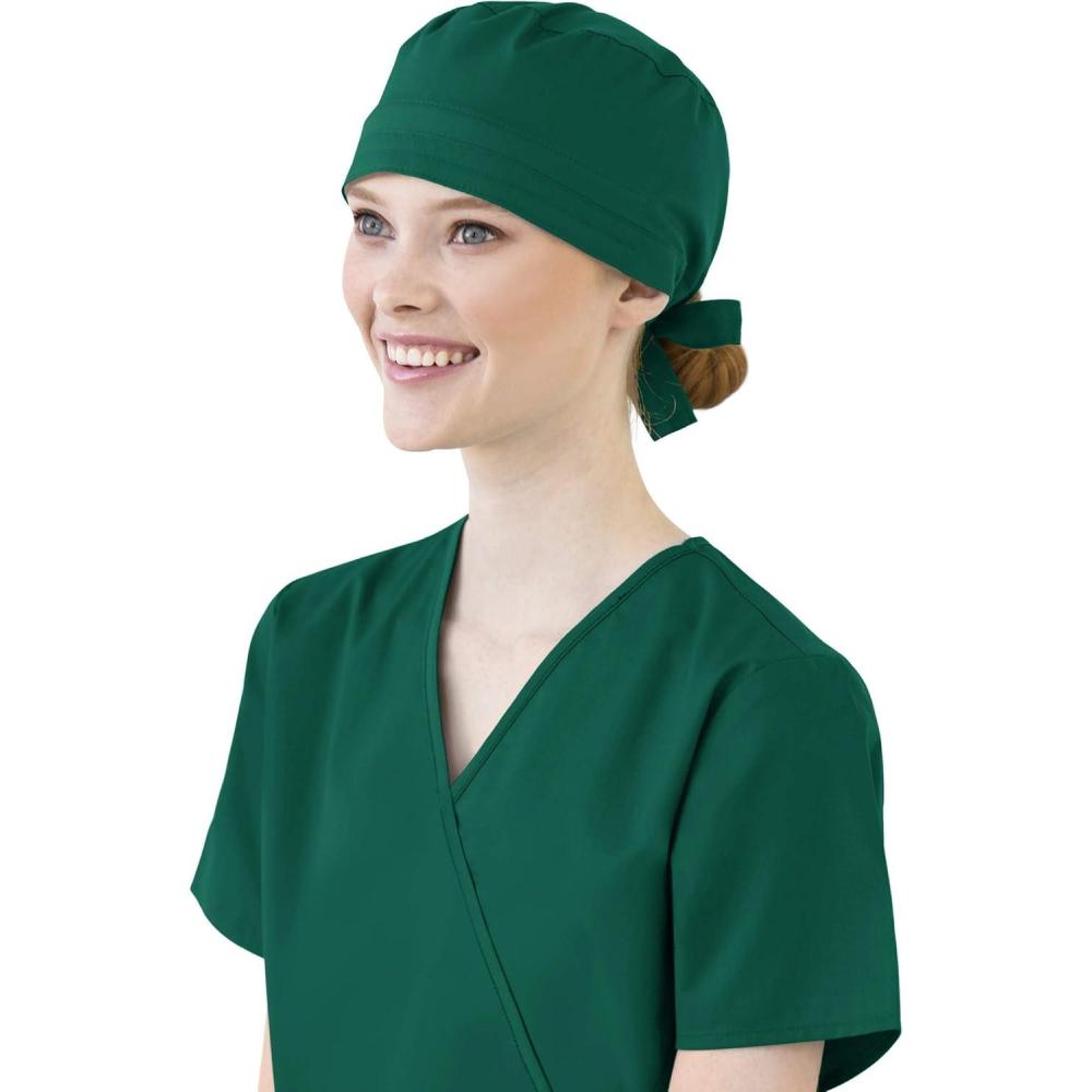 WonderWink Unisex Scrub Cap(Hunter Green)