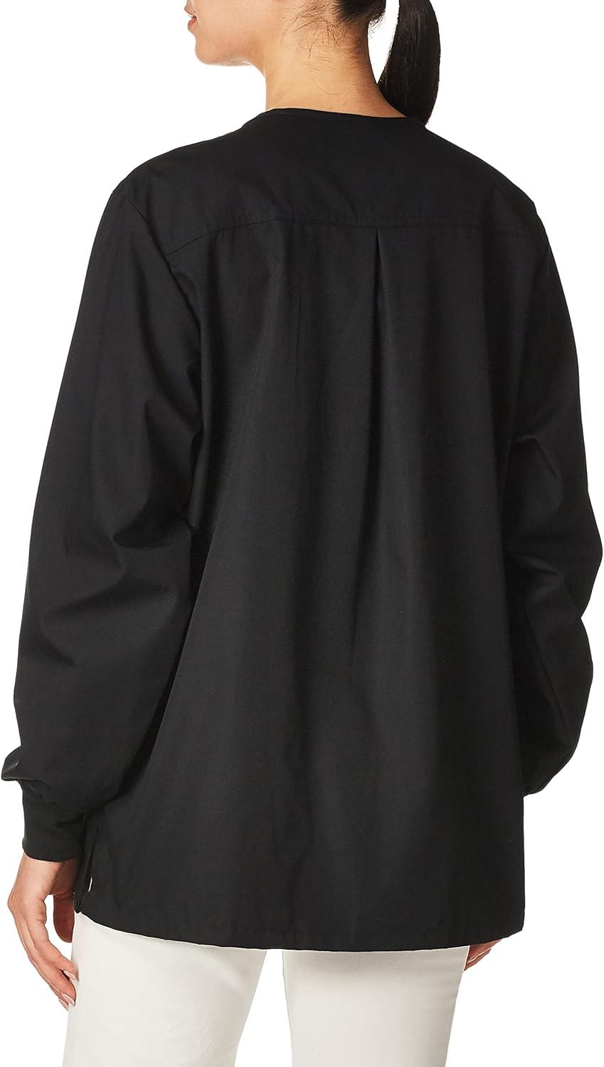 WonderWink Women’s Origins Delta Scrub Jacket(Black)