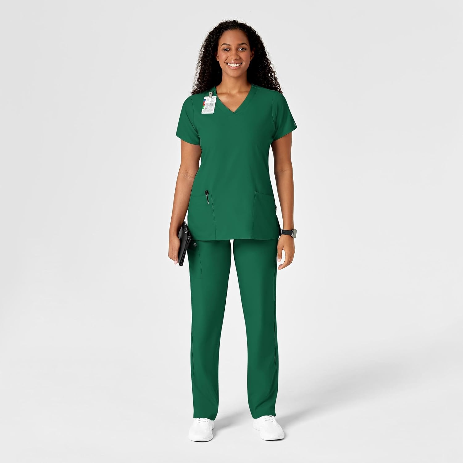 WINK W123 Women’s Drawstring Scrub Pant(Hunter)