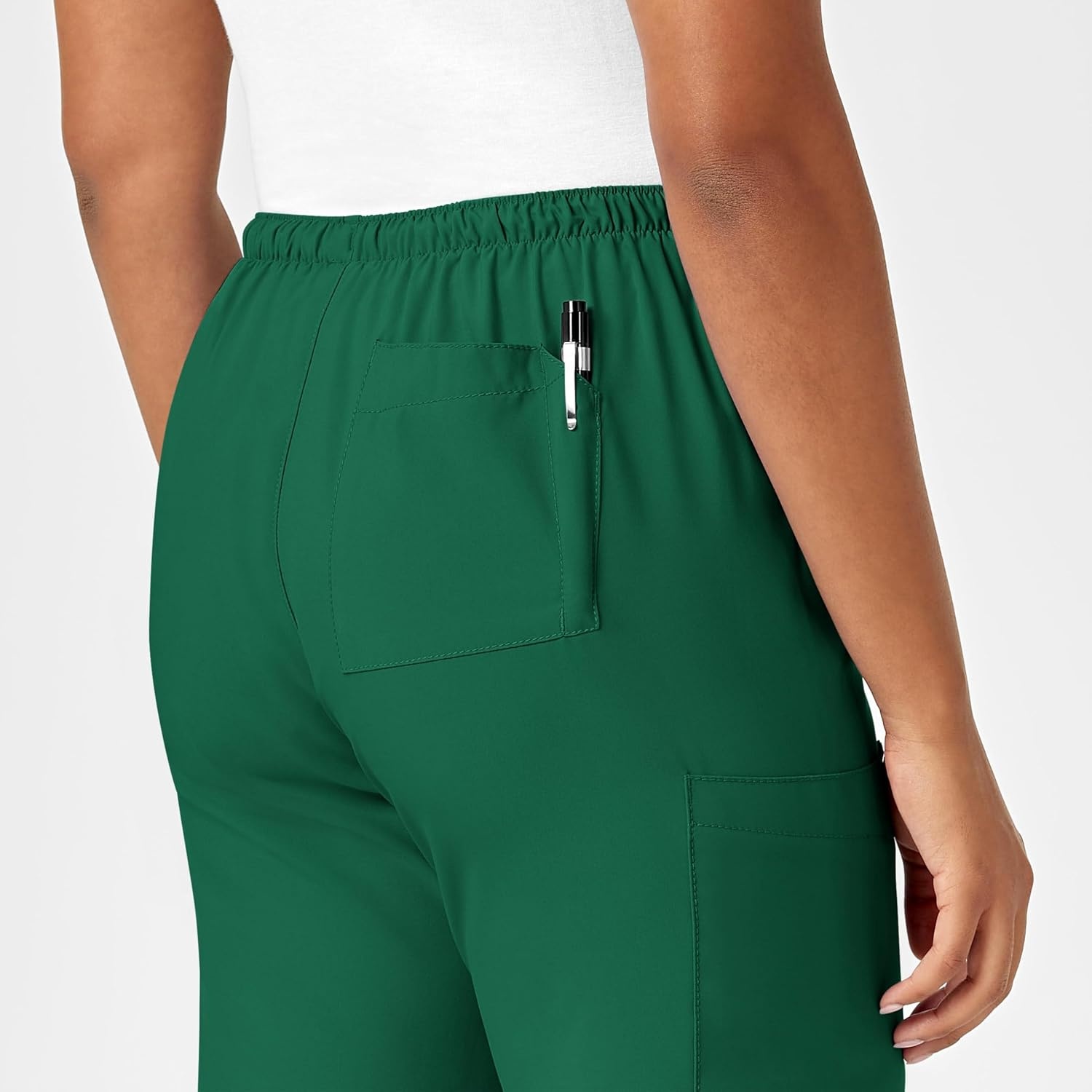 WINK W123 Women’s Drawstring Scrub Pant(Hunter)