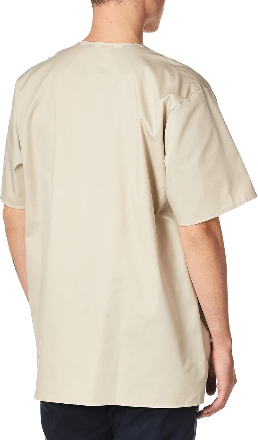 WonderWink Men’s V-Neck Top, Khaki, Medium