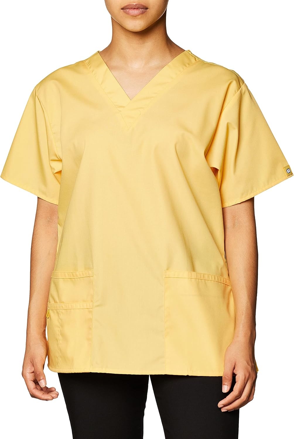 WonderWink Women’s Origins Bravo V-Neck Top(Yellow)