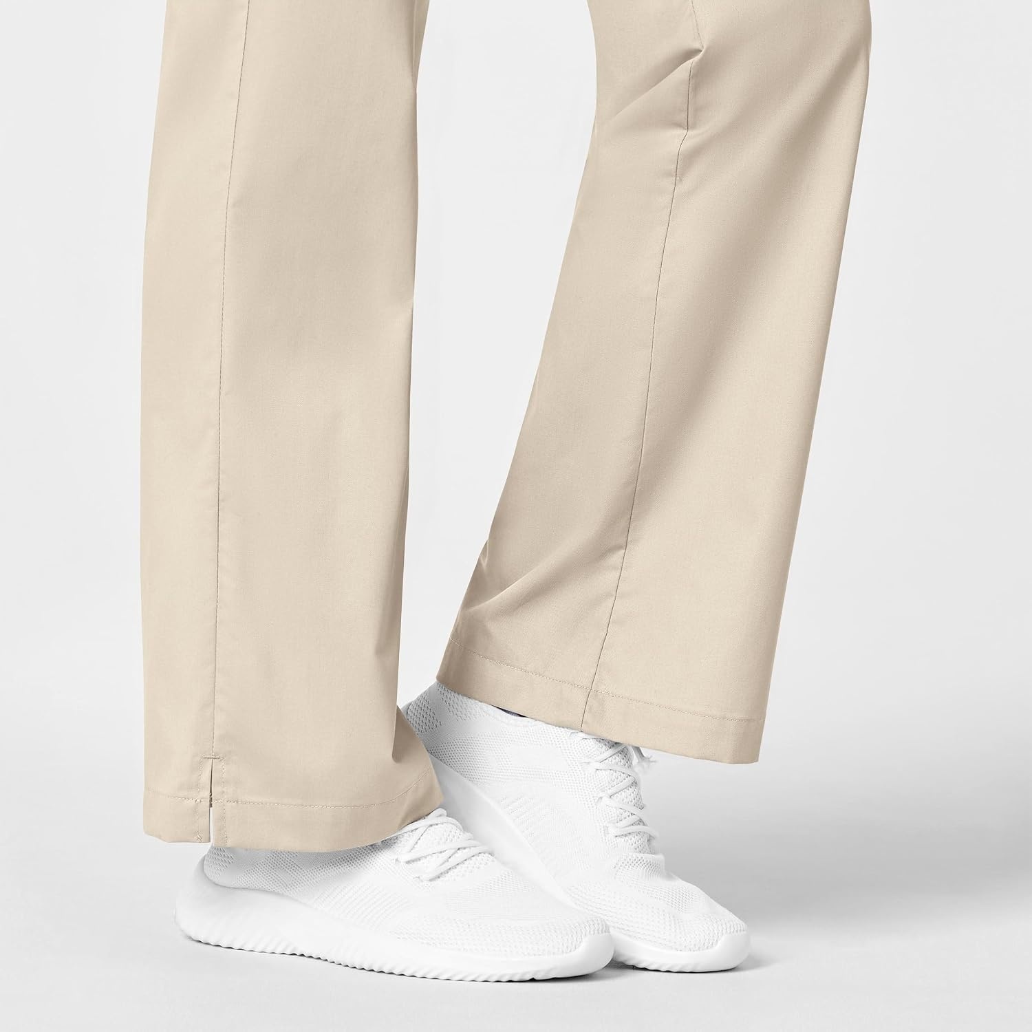 Wink Boundless Women’s Flare Leg Scrub Pant(Khaki)