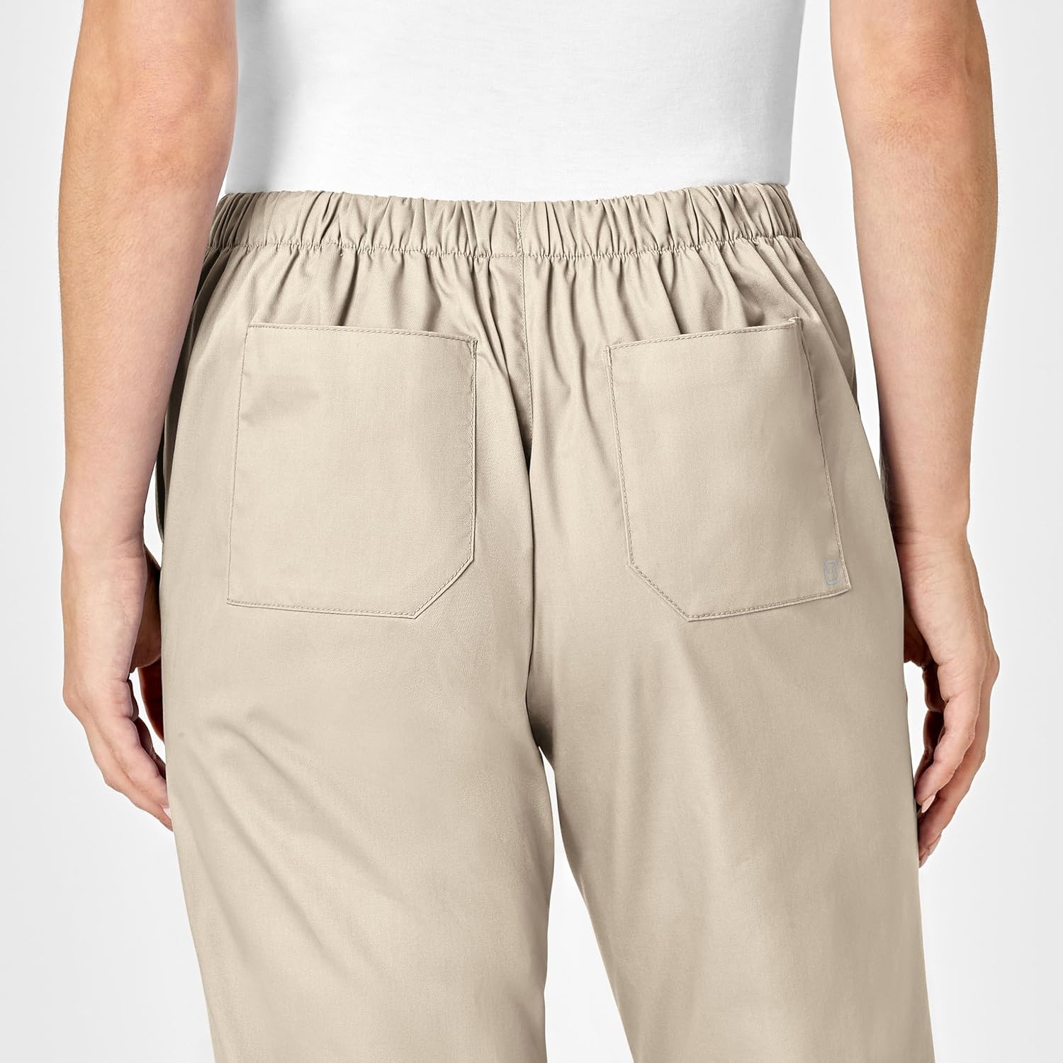 Wink Boundless Women’s Flare Leg Scrub Pant(Khaki)