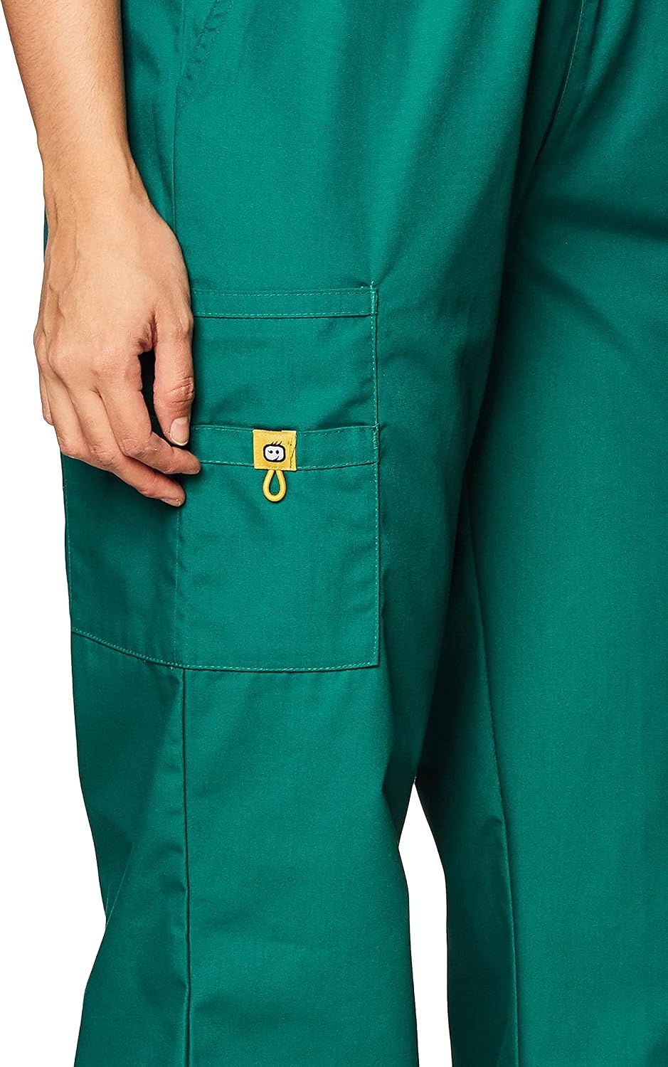WINK Origins Quebec -Women’s Full Elastic Cargo Scrub Pant(Hunter Green)