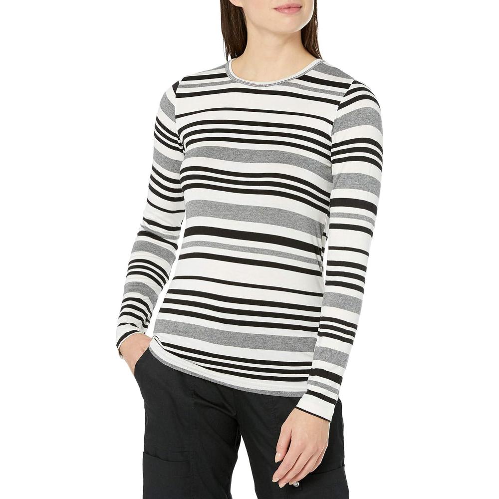 WonderWink Women’s Multi Striped Tee