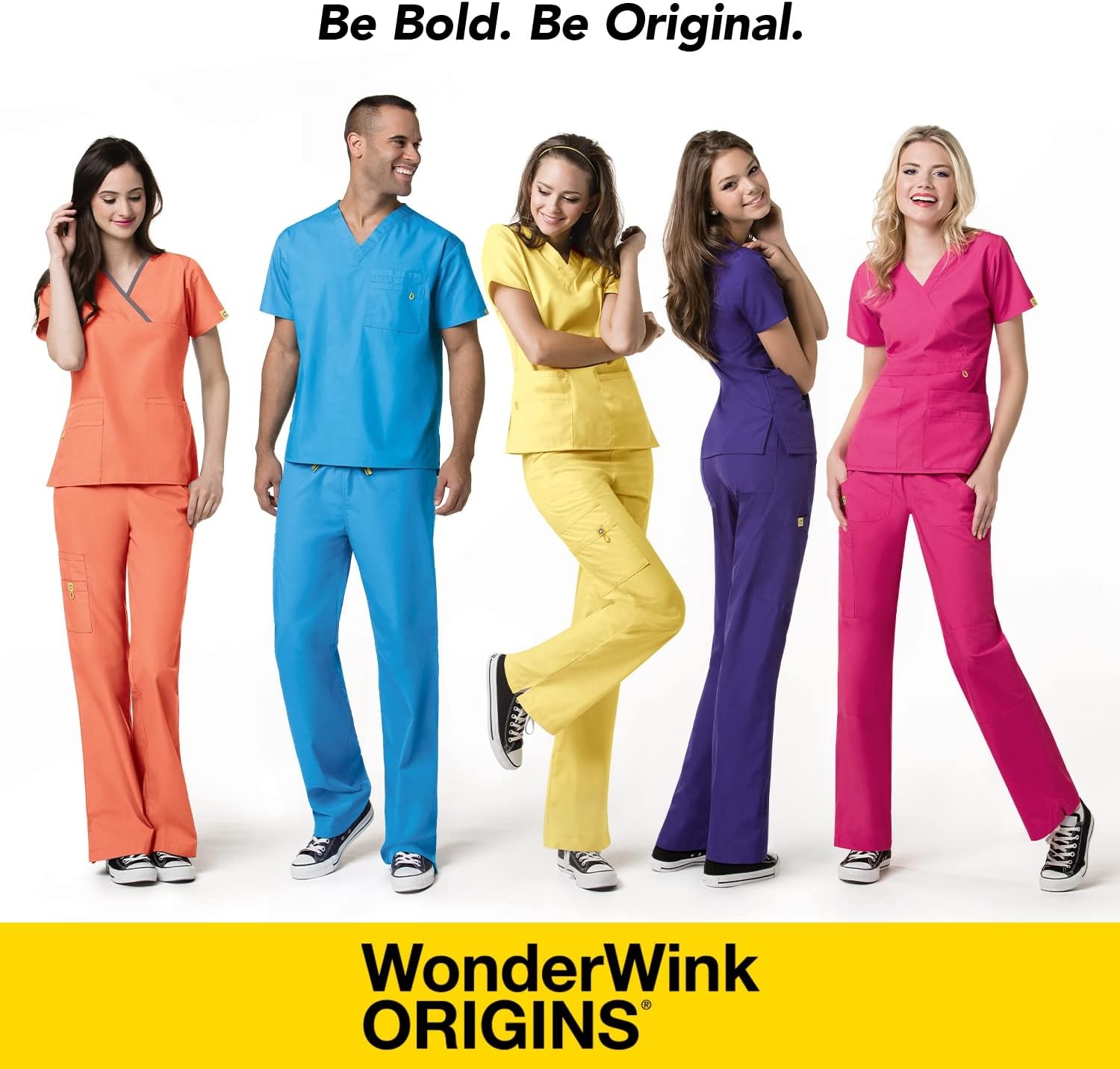 WonderWink Women’s Origins Bravo V-Neck Top(Green Apple)