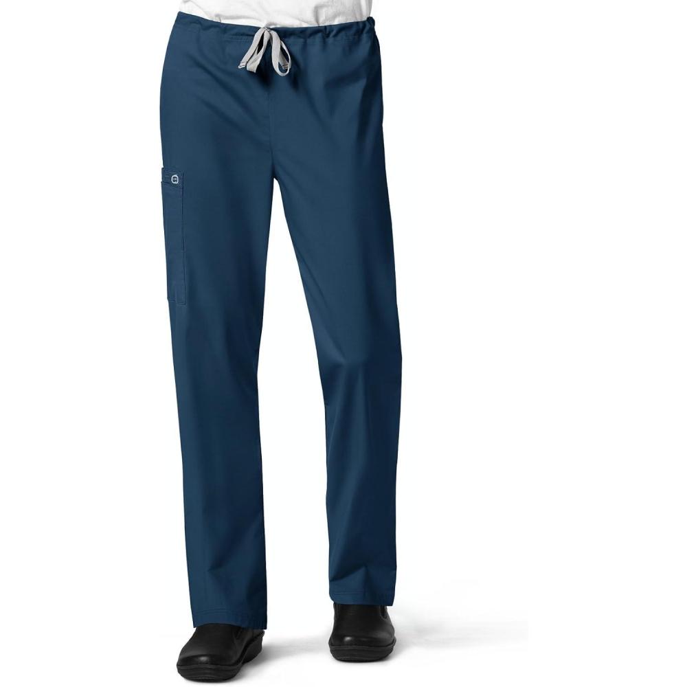 WonderWink Womens WonderWink Drawstring Cargo Pant(Caribbean Blue)