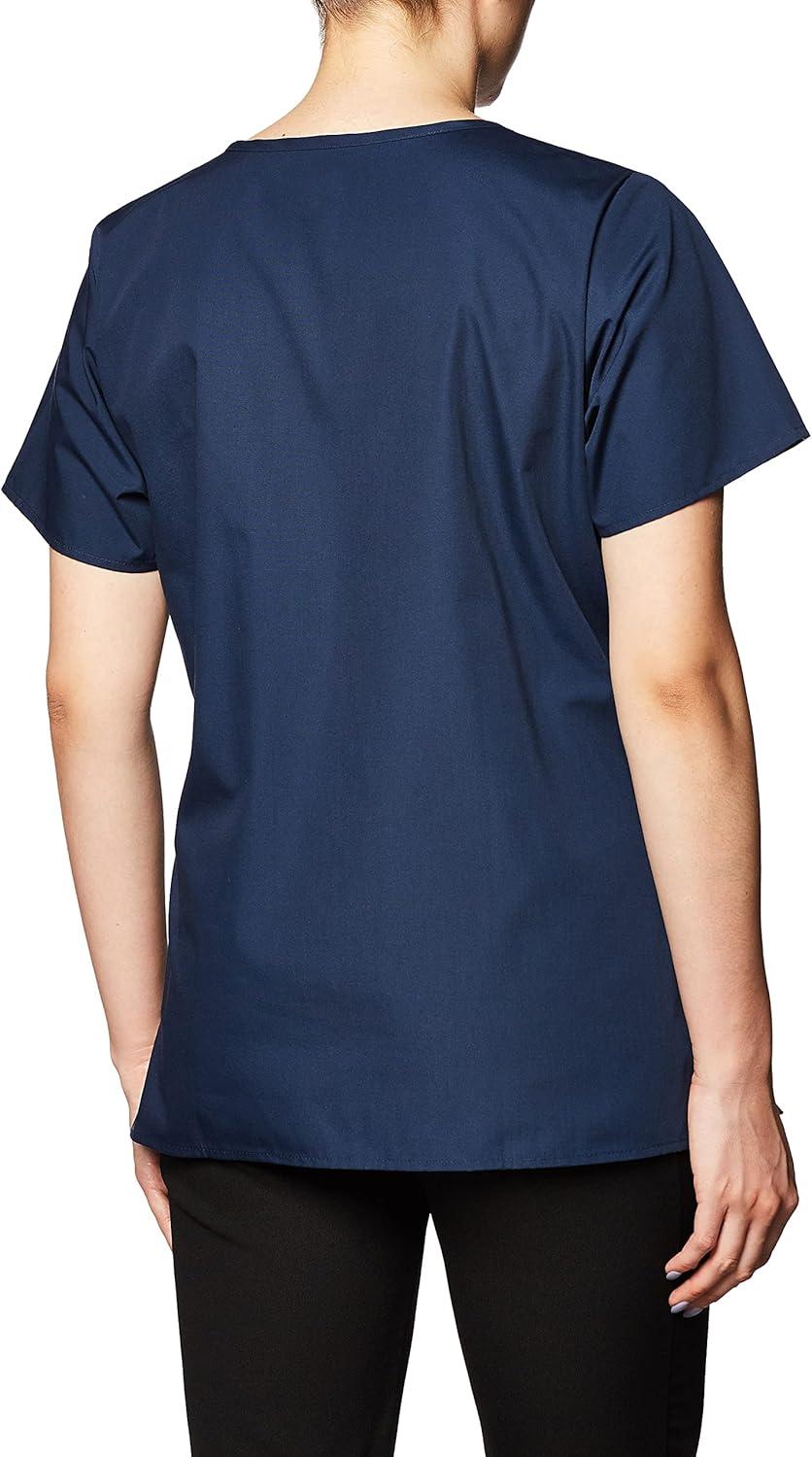 WonderWink Women’s Origins Golf Scrub Top(Navy)