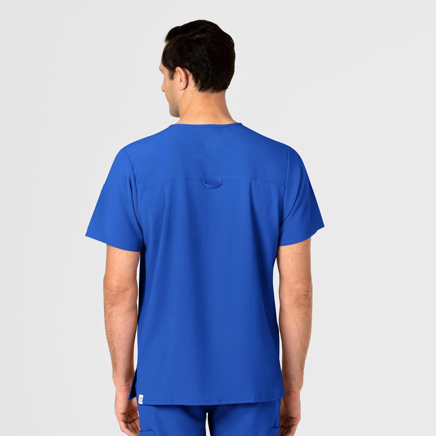 WINK Mens Scrub Top(Royal)