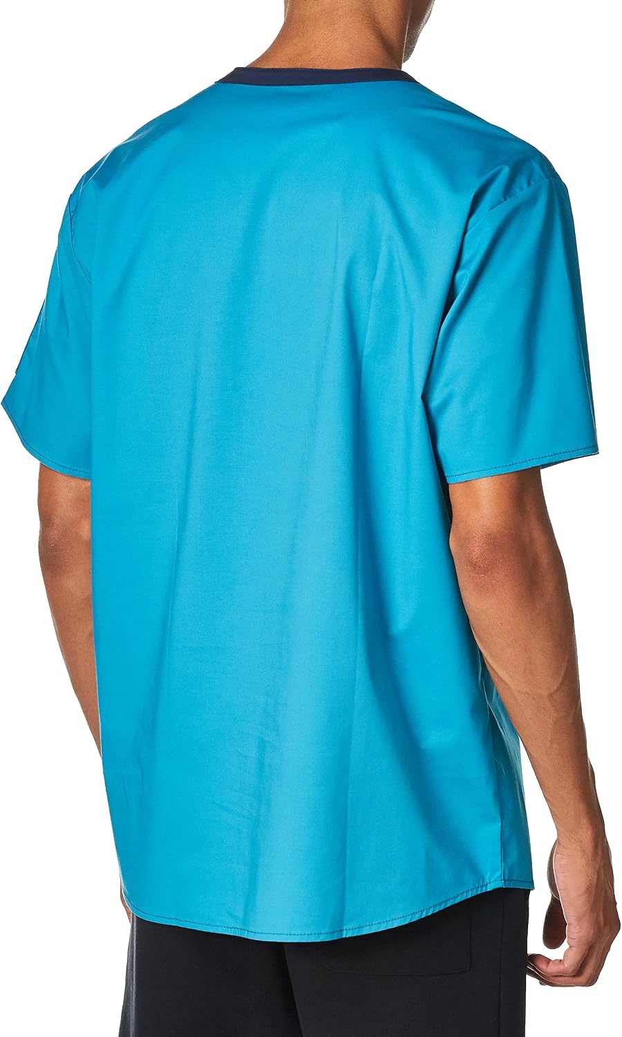 WonderWink Men’s Wonderflex Honor Scrub Top(Real Teal)