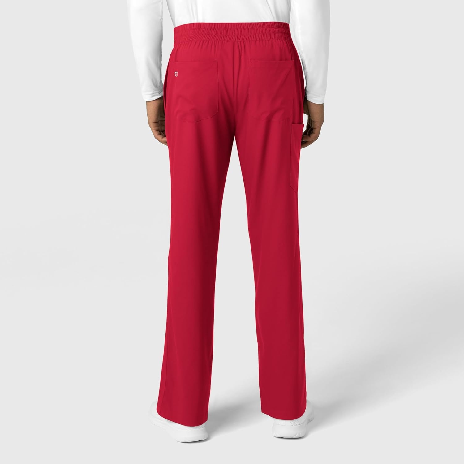 Wink Boundless Men’s Straight Leg Scrub Pant(Red)
