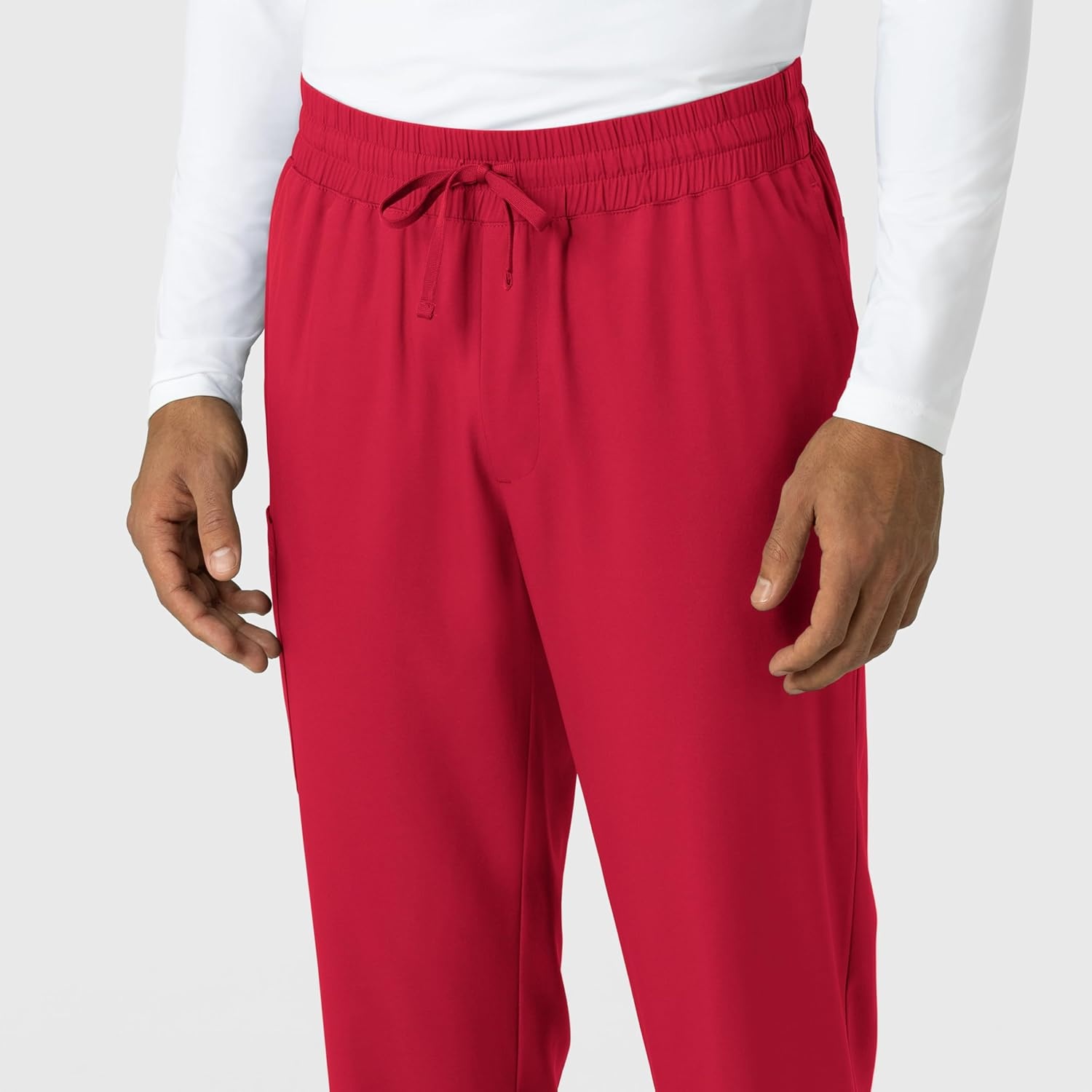 Wink Boundless Men’s Straight Leg Scrub Pant(Red)
