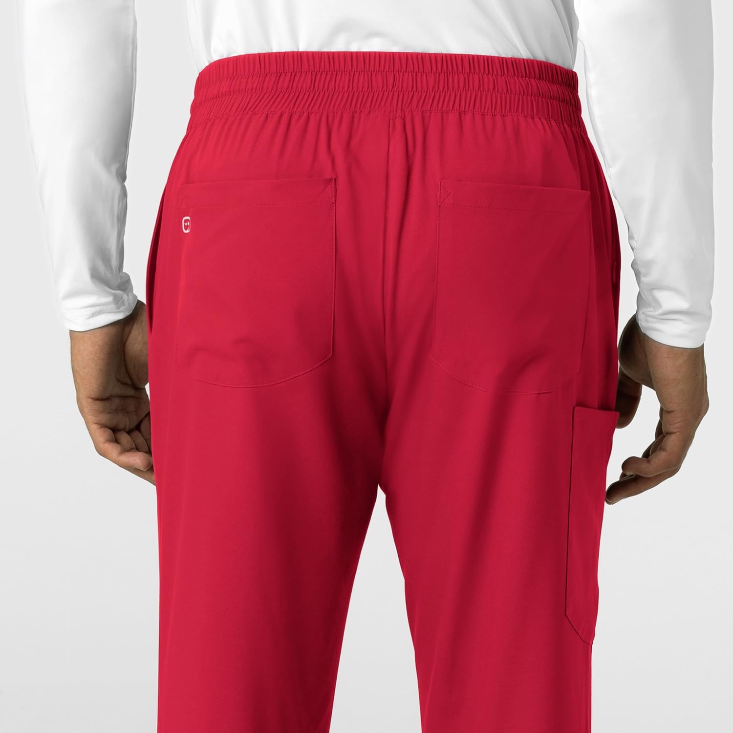 Wink Boundless Men’s Straight Leg Scrub Pant(Red)