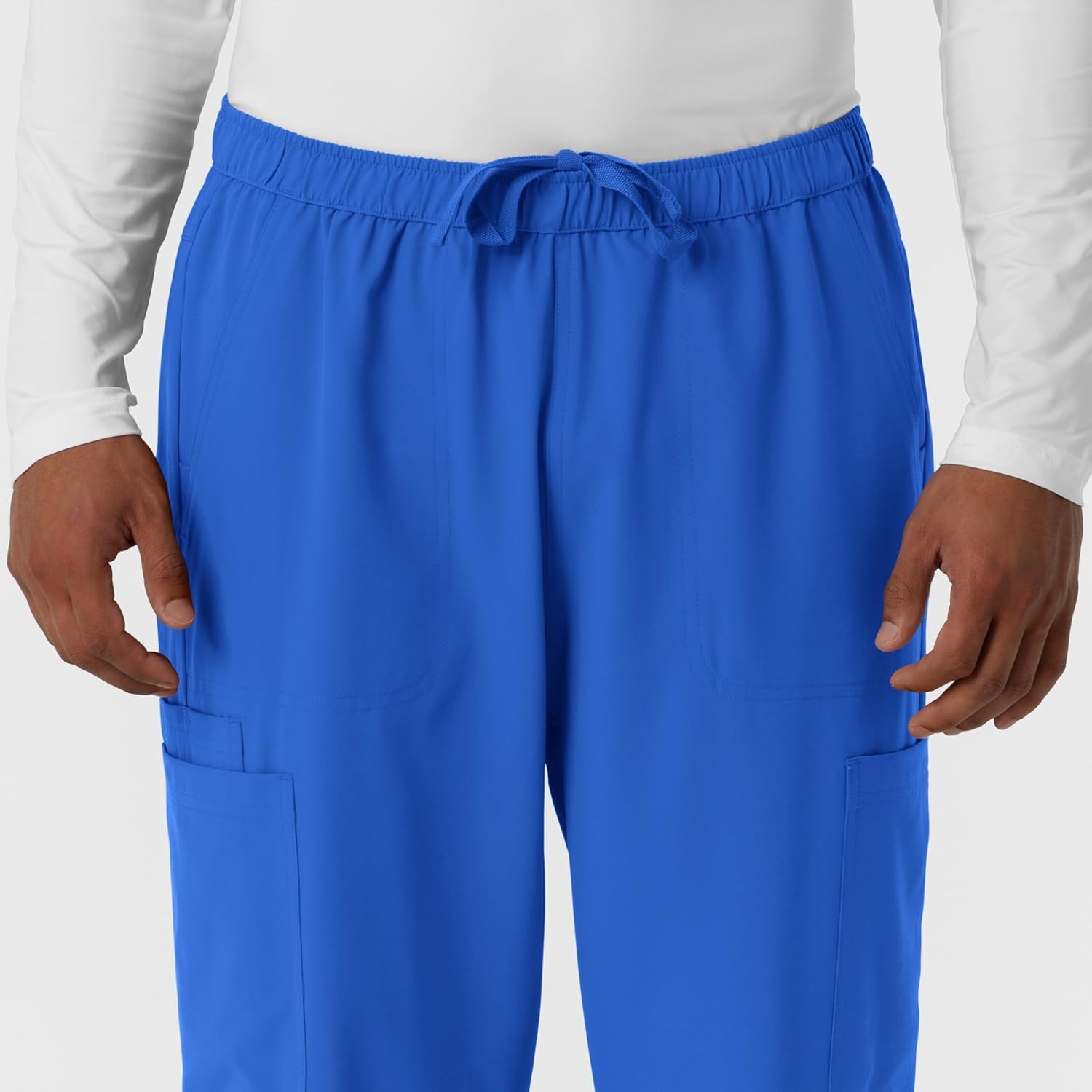 Wink Nurtur Men’s Straight Leg Cargo Scrub Pant(Royal)